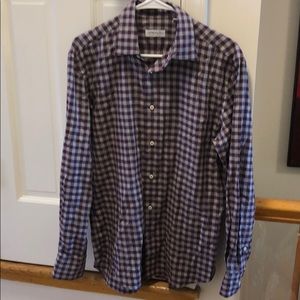 Barney’s Piatelli Check Shirt M